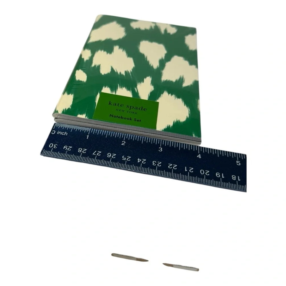 kate spade new york Painterly Cheetah Notebook Set of 2 NEW